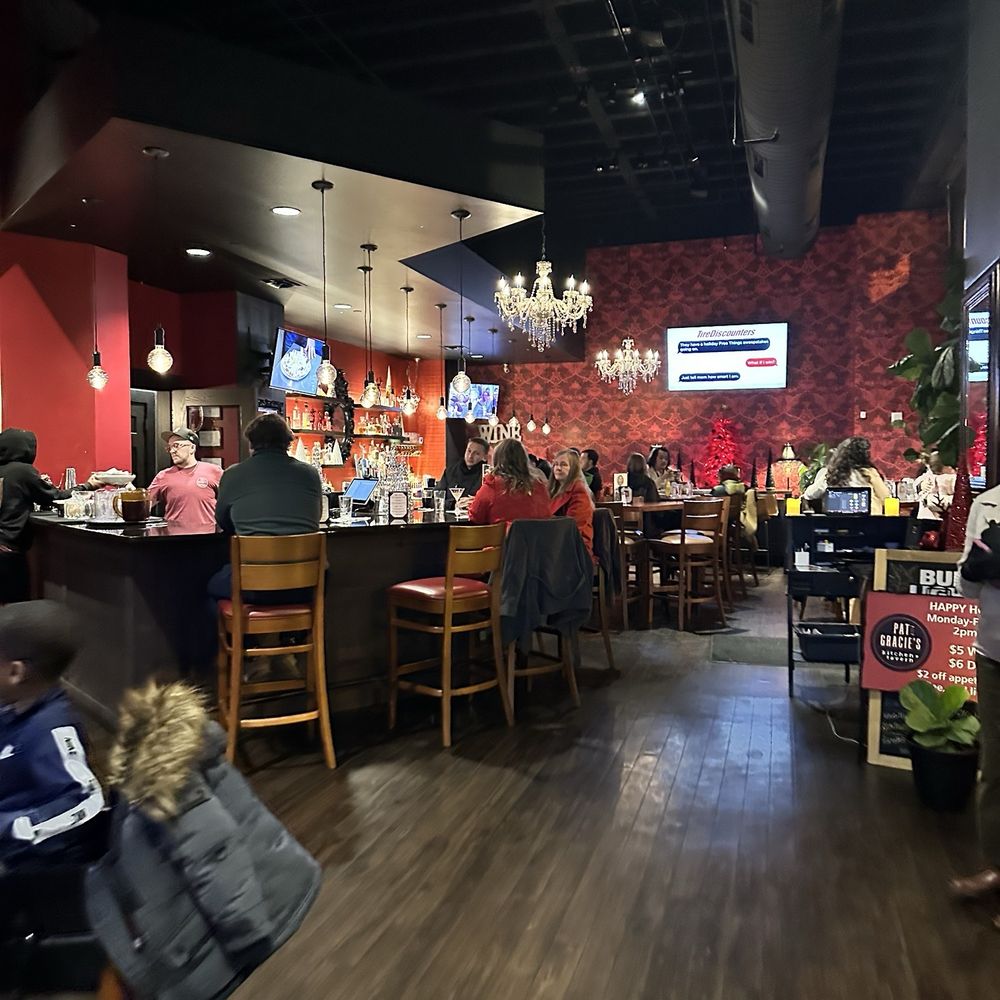 A view across the bar
