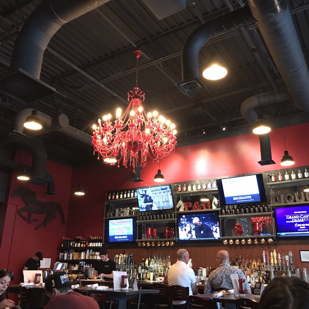 The bar from the dining room